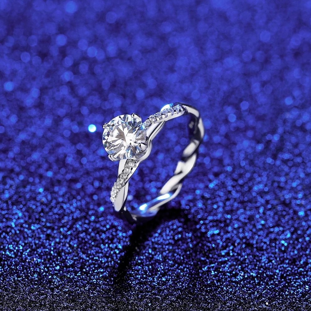 1ct. t.w. Diamond Engagement Ring - Picture 5 of 14